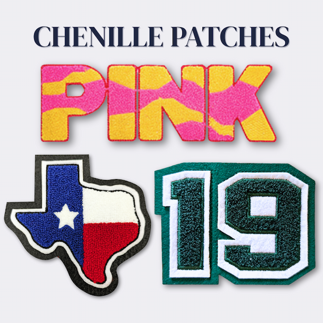 Embroidered Chenille Badges
